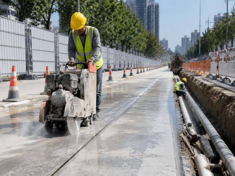 大理混凝土路面静力切割
